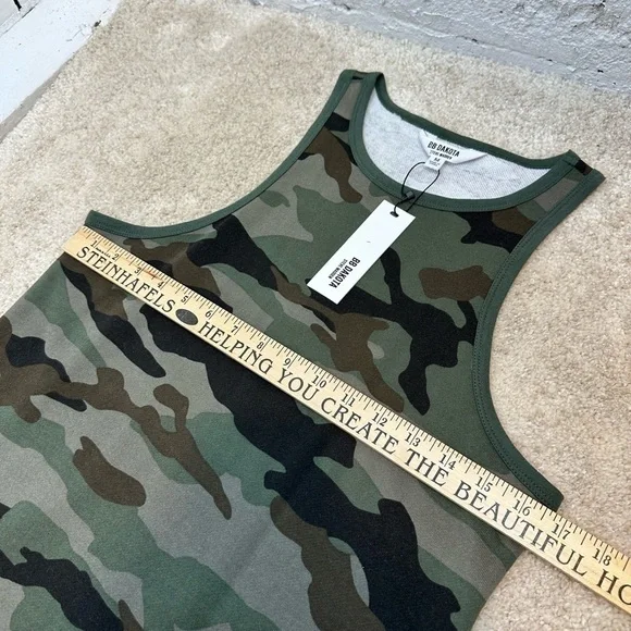 NWT Steve Madden BB Dakota Dress Women’s Medium All Terrain Camo Sleeveless - Picture 9 of 13